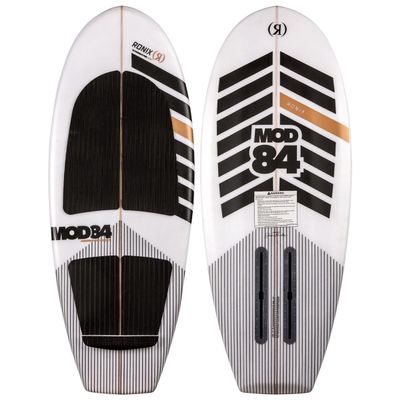 Ronix Flyweight Pro - MOD 84 Wakefoil Foil Board - White / Black / Gold - 4'2