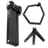 HEB Defender Folding Bike Lock - Heavy Duty Bike Lock - Anti-Theft-Foldable Bike Lock, Combination Bike Lock for Ebikes, MTB, Scooters, & Bicycles (33.5 inch Compact Combination Lock, 2, Count) view 3