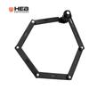 HEB Defender Folding Bike Lock - Heavy Duty Bike Lock - Anti-Theft-Foldable Bike Lock, Combination Bike Lock for Ebikes, MTB, Scooters, & Bicycles (33.5 inch Compact Combination Lock, 2, Count) view 4