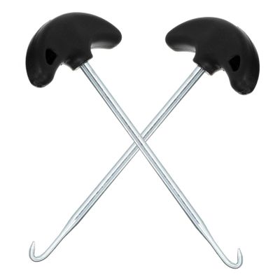 Happyyami Shoe Lace Puller Hooks Portable Shoelace Pullers Firm Handle for Quick Tightening