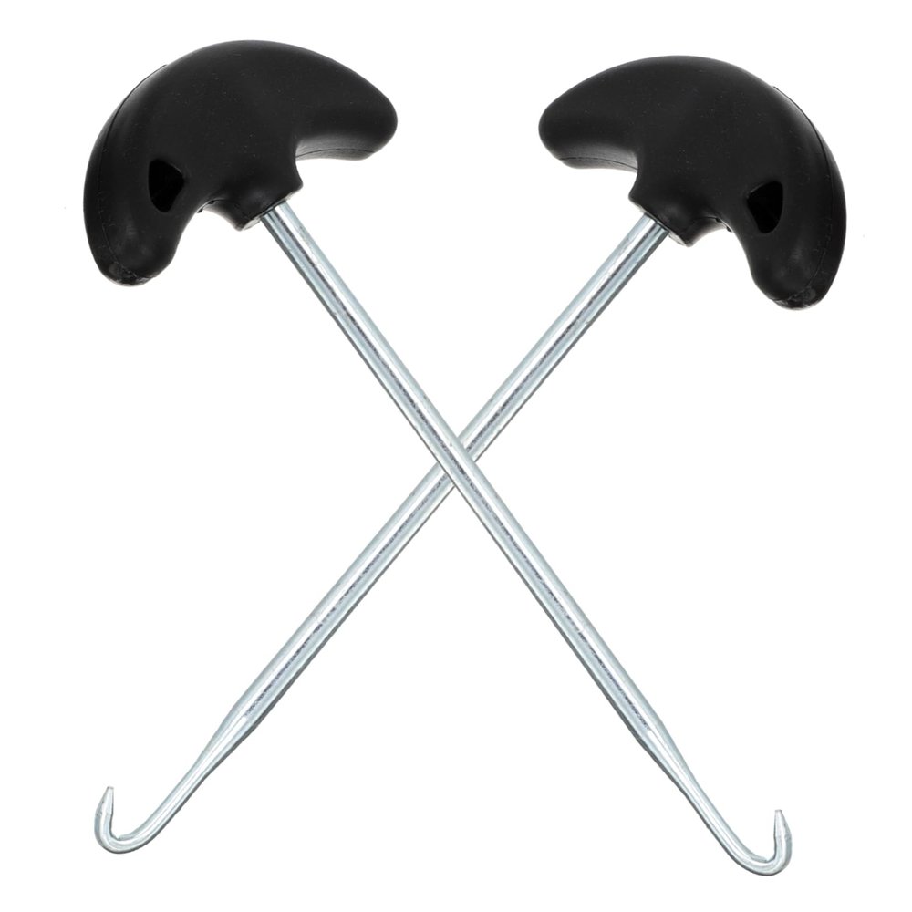 Happyyami Shoe Lace Puller Hooks Portable Shoelace Pullers Firm Handle for Quick Tightening