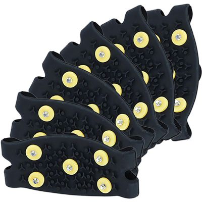 Shoe 3 Pairs Climbing Hiking Shoes Spikes for Winter Snow Ice Conditions