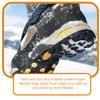 Shoe 3 Pairs Climbing Hiking Shoes Spikes for Winter Snow Ice Conditions view 3