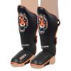 Tiger Pro Shin Guards MMA Martial Arts, Muay Thai, Kickboxing, Leg Instep Protection Pads, Kicking, Sparring, Training Gear, Karate, Boxing, Taekwondo - Unisex (Medium/Large/Extra Large) (Extra Large) view 1