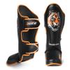 Tiger Pro Shin Guards MMA Martial Arts, Muay Thai, Kickboxing, Leg Instep Protection Pads, Kicking, Sparring, Training Gear, Karate, Boxing, Taekwondo - Unisex (Medium/Large/Extra Large) (Extra Large) view 2