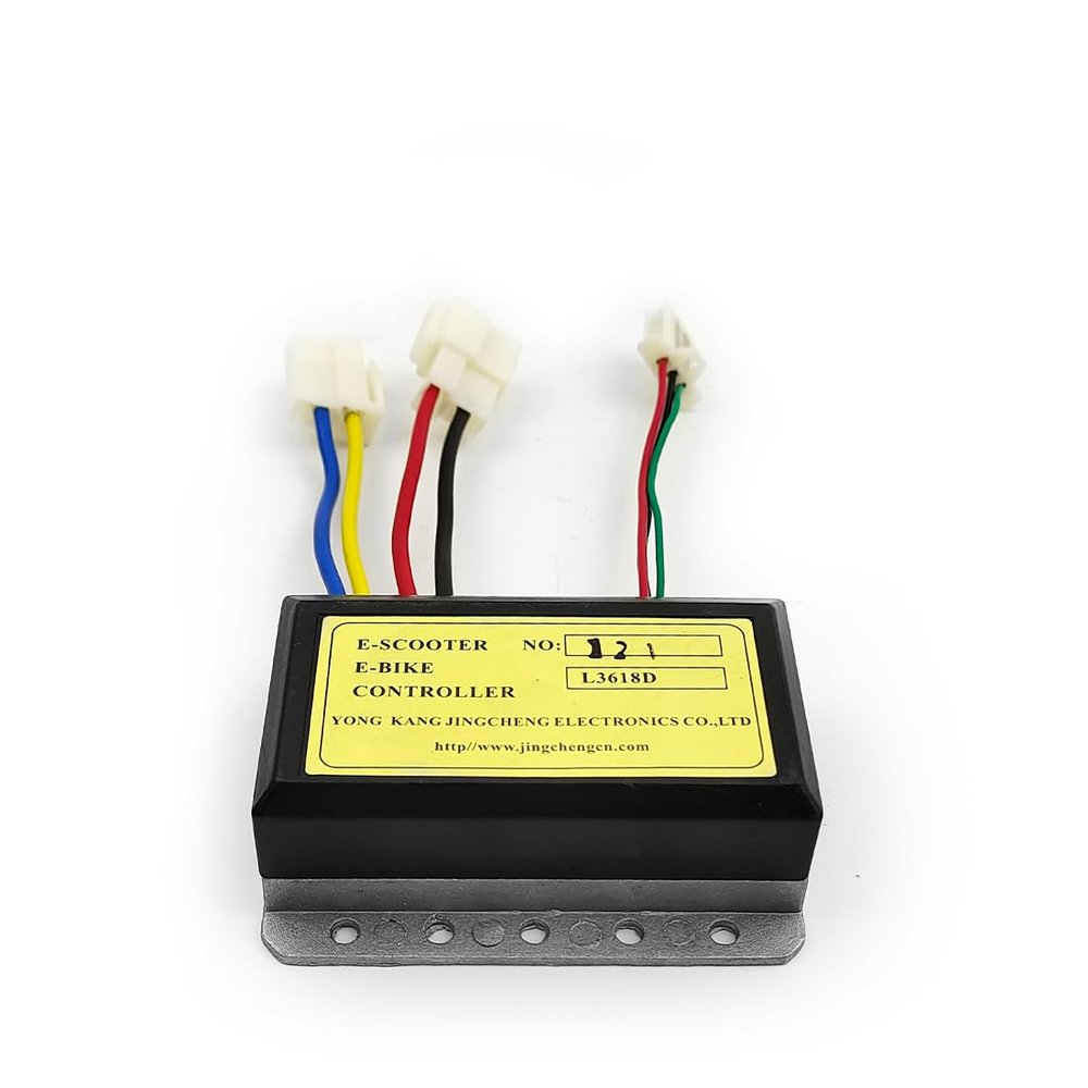 L-faster 12V/24V 250W E Scooter Bike Parts Motor Controller Speed Controller for Scooter Mini Bike (12V 250W)