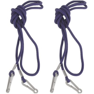 SEWACC Elastic Mitten Clips, 2pcs Glove Clip Gloves Suspender Clip Mitten Holder String Attachment Straps Connectors Elastic Gloves for Winter Outdoor Activities