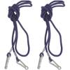 SEWACC Elastic Mitten Clips, 2pcs Glove Clip Gloves Suspender Clip Mitten Holder String Attachment Straps Connectors Elastic Gloves for Winter Outdoor Activities view 1