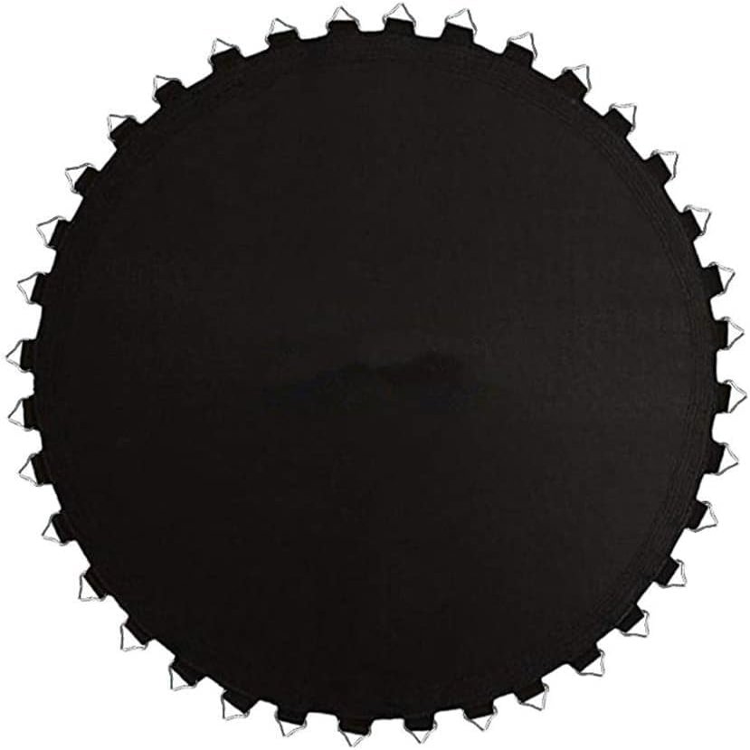 AMeLL Trampoline Jumping Mat Replacement Trampoline Mattress, Fits Round Trampoline Frame for Trampoline Replacement Parts (Color : Black, Size : 6ft- (36 Buckles))