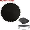 AMeLL Trampoline Jumping Mat Replacement Trampoline Mattress, Fits Round Trampoline Frame for Trampoline Replacement Parts (Color : Black, Size : 6ft- (36 Buckles)) view 2