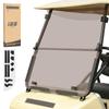 10L0L Golf Cart HD Windshield for Club Car DS 2000.05-UP,HD Shatterproof & Foldable Windproof Windshield (Tinted)