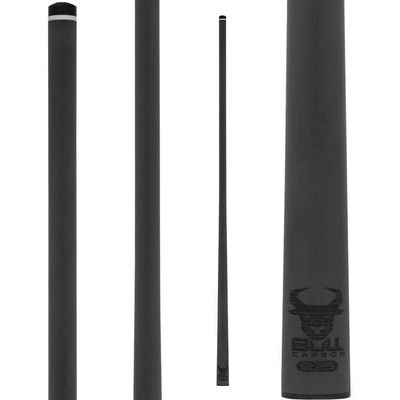 Bull Carbon 30" 12.25mm Carbon Fiber Low Deflection Billiards Pool Cue Shaft w/Adjustable Joint Insert