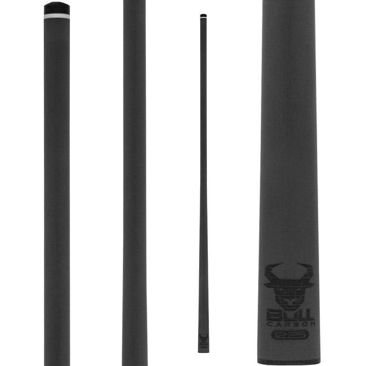 Bull Carbon 30" 12.25mm Carbon Fiber Low Deflection Billiards Pool Cue Shaft w/Adjustable Joint Insert