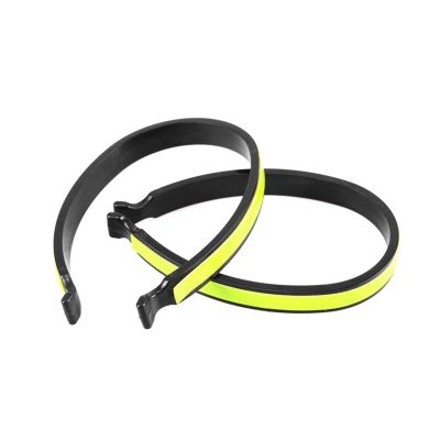Bydezcon Cycling Trouser Clip Cycling Ankle Safety Band Reflective Bicycles Clip Pant Leg Cuff Clip Bikes Cycling Equipment Cycling Trouser Wrap Clip