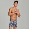 BreakEgg Mens Swim Trunks Low Waist Long Square Leg Swimwear for Men Perfect for Swimming and Hot Springs (X-Large,220802-Black) view 2