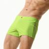 BreakEgg Mens Swim Trunks Low Waist Long Square Leg Swimwear for Men Perfect for Swimming and Hot Springs (XX-Large,230801-FruitGreen) view 4