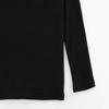 ACESTAR Boys Girls Turtleneck Long Sleeve Soft Cotton Mock Neck Shirt Solid Color Basic Tee Tops (Black,130/6-7Years) view 4