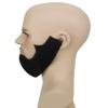 Adult Men's Natural Black Human Hair Beard, Facial Hair,Perfect for Halloween and Cosplay view 4