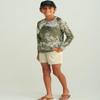 HUK Kids Pursuit Camo Crew Sleeve Shirt, Performance Shirt for Kids, Mossy Oak Stormwater Freshwater, Small view 4