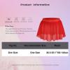 LiiYii Sissy Skirts for Men Crossdressing Lingerie Sheer Mesh Flared Pleated Micro Mini Skirt White One Size view 2