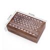 Great Birthday Gift Ideas Handmade Decorative Wooden Jewelry Box Jewelry Organizer Keepsake Box Treasure Chest Trinket Holder Watch Box Storage Box Housewarming Gifts Women view 3