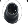 ZQ-100 LCD Display Throttle Meter 6PIN Switch with Electric Door Lock Key for Electric Scooter Dashboard Accessories Black view 2