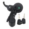 ZQ-100 LCD Display Throttle Meter 6PIN Switch with Electric Door Lock Key for Electric Scooter Dashboard Accessories Black view 4