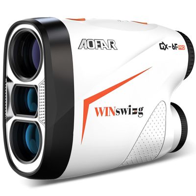 AOFAR GX-6F PRO Golf Rangefinder with Slope and Angle Switch, Flag Lock with Pulse Vibration and Continuous Scan, Tournament Designed, 600 Yards Rangefinder for Distance Measuring