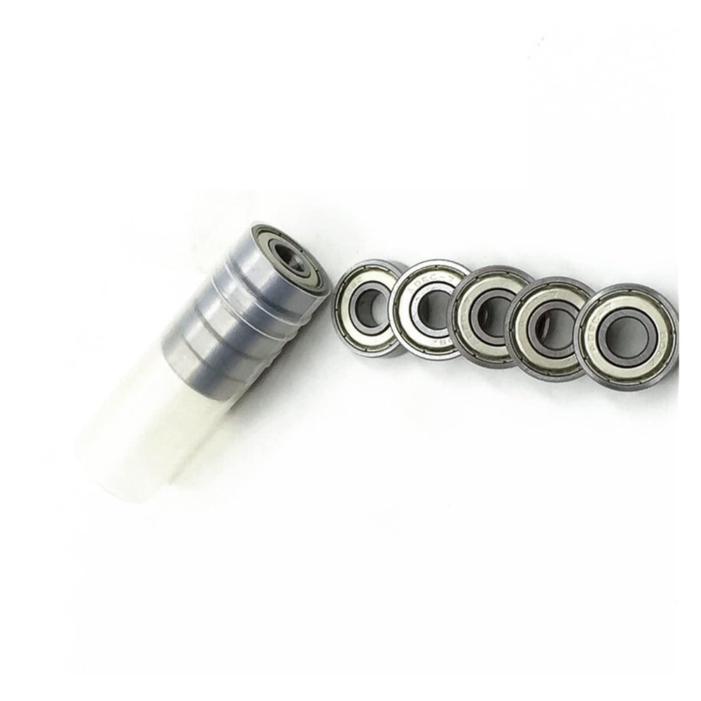WAAZVXS WEIWEIBEIER 608zz Bearing for Scooter Inline Roller Skate Skateboard Bicycle Drift Board Bearings (Size : 10pcs Gcr15 608zz)