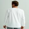 HUK Mens Performance Fishing Logo Tee, Long Sleeve, Quick-Dry, White, X-Large view 2
