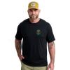 HUK Mens Short Sleeve Performance Tee, Fishing T-Shirt for Men, Oval Cast - Black, XX-Large view 1
