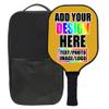 ZOLRITH Pickle Ball Paddles Set Custom Add Your Name Logo Photo Pickleballs Rackets, Great Pickleballs Gift for Beginner, 1 Paddel with 1 Storage Bag, Goldenrod view 1