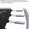 AMeLL Trampoline Replacement Mat, Trampoline Replacement Jumping Mat for Garden Trampoline Accessories Home (Size : 6ft- (42 Buckles)) view 4