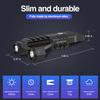 DARKFANG 1450 Lumen Tactical Flashlight Low Profile Design Rechargeable Weapon Light for Picatinny Rail view 3