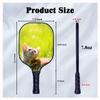 ZOLRITH Custom Pickleballs Paddles Rackets Set with Photo Design Your Own Personalized with Logo Text Pictures Indoor Outdoor Pickle Ball Paddles, 1 Paddel with 1 Storage Bag, Khaki view 3