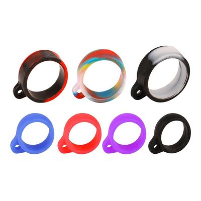 KTGCOZS Pack of 10 Fishing Rod Hook Keeper Fishing Lure Bait Safety Holder Tackle Tool 20mm (B# White/Black)