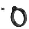 KTGCOZS Pack of 10 Fishing Rod Hook Keeper Fishing Lure Bait Safety Holder Tackle Tool 20mm (B# White/Black) view 2
