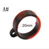KTGCOZS Pack of 10 Fishing Rod Hook Keeper Fishing Lure Bait Safety Holder Tackle Tool 20mm (B# White/Black) view 4