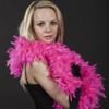ihreesy Turkey Feather Boas,2m 90g Natural Fluffy Feather Boa Shawl Scarf for Halloween Costume Wedding Party Decoration,Black view 3