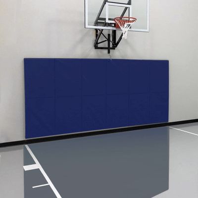 PROGOAL Gym Wall Paddings Basketball Court Wall Protection Pad - 2Thick Foam Wall Mat Durable Protector for Wall-Mounted Basketball Hoops Garage Taekwondo72" Lx24 Wx2 T