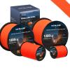 VITALUXE 1000lb Paracord Rope, 4mm 12 Triple Strands 250FT, Orange view 1