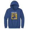 500 LEVEL Steph Curry Youth Sweatshirt (Youth Hoodie, X-Large, Heather Royal) - Steph Curry Number Y WHT view 1