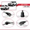 accessorypart Compatible with Jeep Limited 2014-2026 ACE-1 Car Roof Rack Cross Bar Grey Aluminium 2 Bars view 4