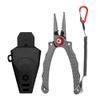 BE-TOOL 7 inch Fishing Pliers, Aluminium Metal Fishing Tools, Saltwater Resistant Fishing Gear for Fishing Enthusiasts, Father, Brother, Grey view 1