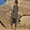 ABEWIP Muslim Swimsuits for Women Burkini Bathing Suits Full Body Modest Swimwear Islamic Swimming Suit Green Style 1 XL view 4