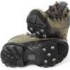 Outdoor Crampons 10-Tooth Anti-Skating Claws Ice Climbing Mountaineering Rock Climbing Snow Non-Slip Shoe Set Shoe Nail Grips (Color : Child 5M) view 3