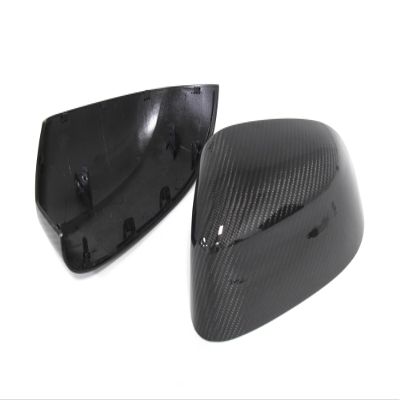 ZIBIAO 2014-2018 Side Mirror Cover Compatible with BMW X Series F25 F26 F15 F16 Replacement Type Gloss Black ABS/Dry Carbon Fiber/Body Side Rear View Mirror Cover (Color : Style A)