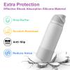 Airboat 2PCS Silicone Water Bottle Boot for Owala 40oz, Protective Bottom Bumper Anti-Slip Sleeve for FreeSip, Twist, and Flip Stainless Steel Bottles, Dishwasher Safe and BPA Free view 3