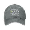 Huge Fan of Space Both Outer and Personal Unisex Baseball Cap Vintage Cotton Men Women Low Profile Dad Hat,Black view 2