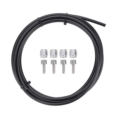 QANYEGN 3Meter Disc Brake Pipe, Stainless Steel Brake Hose and Connection rt Kit with Olive Connector rts for E1 E3 DB1 DB3